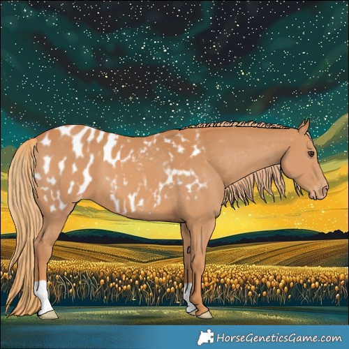 Horse Color:Chestnut Blanket 