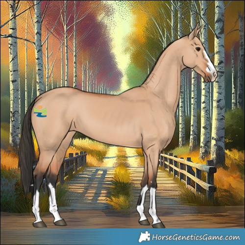 Horse Color:Bay Dun