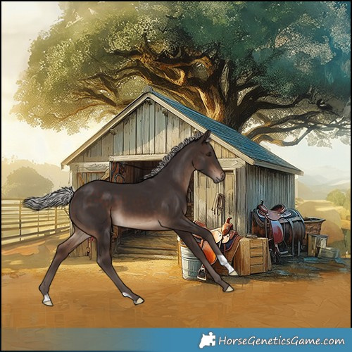 Horse Color:Silver Brown