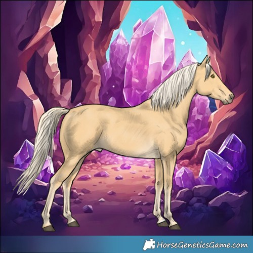 Horse Color:Pseudo Palomino 