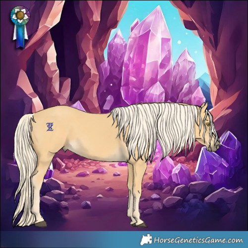 Horse Color:Pseudo Palomino 