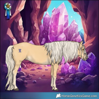 Horse Color:Pseudo Palomino 