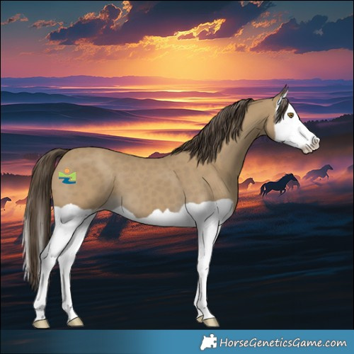 Horse Color:Classic Cream Champagne Splash