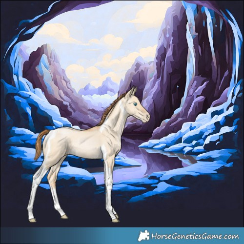 Horse Color:Buckskin Pearl Dun Tobiano 