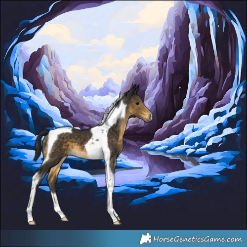 Horse Color:Buckskin Tobiano