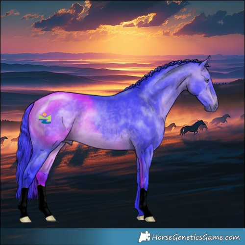 Horse Color:Watercolor Bay Chinchilla