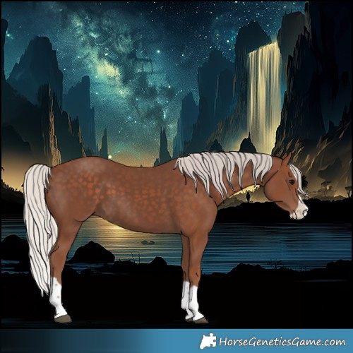 Horse Color:Silver Black Splash 
