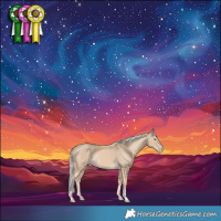 Horse Color:Cremello 