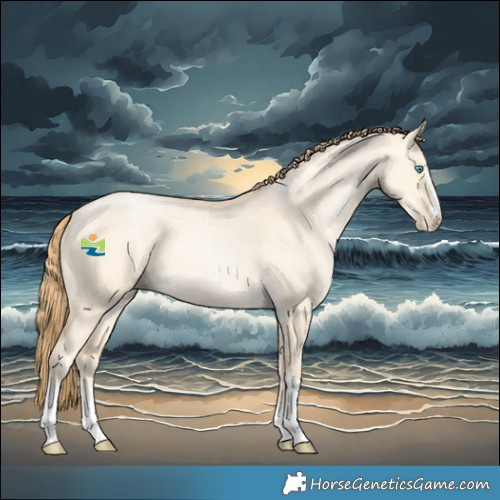 Horse Color:Buckskin Pearl Dun Sabino Tobiano 