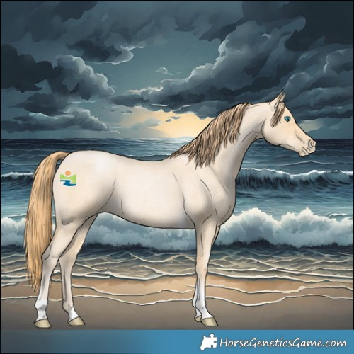 Horse Color:Buckskin Roan Pearl Tobiano 