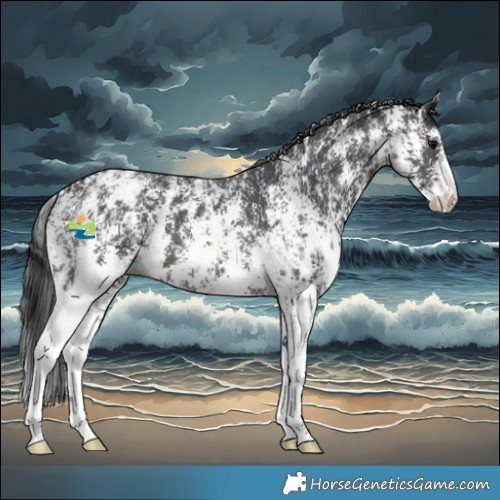 Horse Color:Brown Sabino Splash Blanket  and Brown Sabino Snowcap 