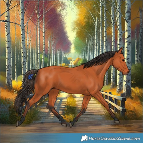 Horse Color:Bay 