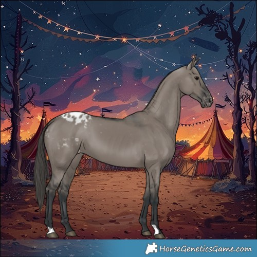 Horse Color:Grullo Appaloosa 