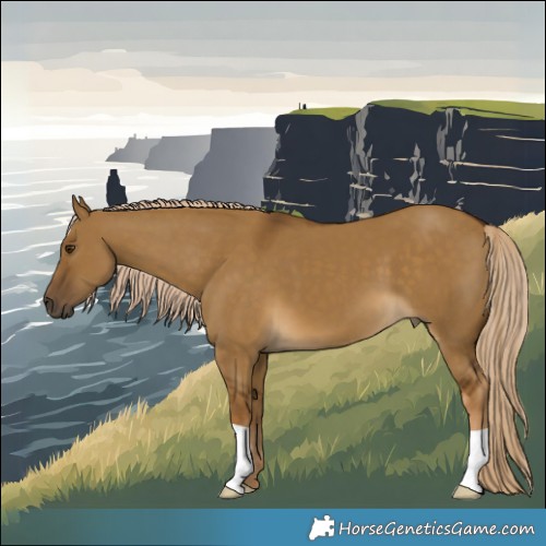 Horse Color:Chocolate Palomino Dun