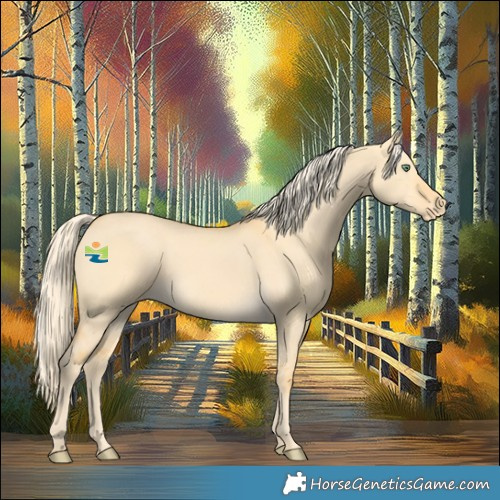 Horse Color:Gold Cream Champagne Dun Appaloosa