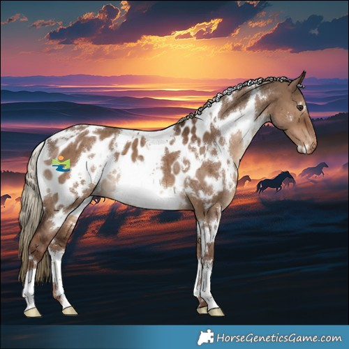 Horse Color:White Spotted Liver Red Dun Appaloosa Brindle 