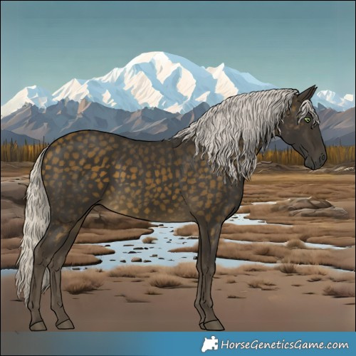 Horse Color:Silver Buckskin 