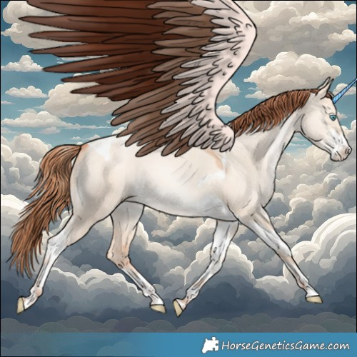 Horse Color:Sable Champagne Pearl Dun Sabino Tobiano 
