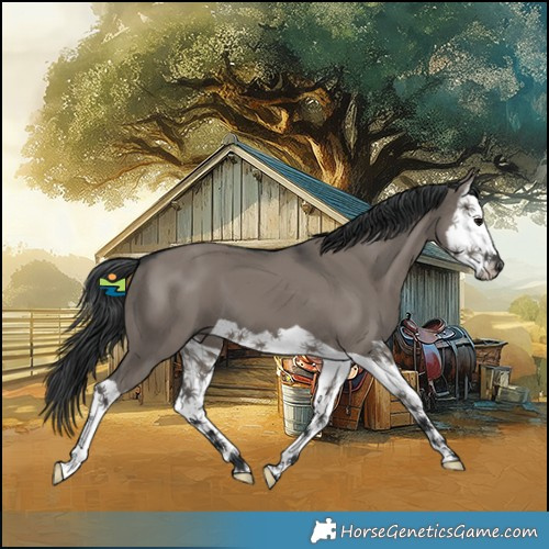 Horse Color:Grullo Splash