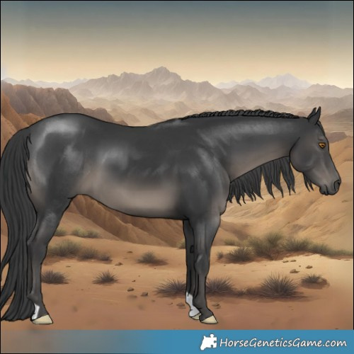 Horse Color:Black 