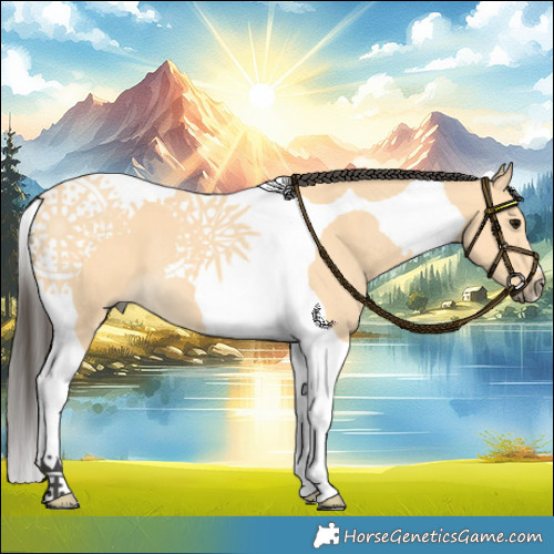 Horse Color:Buckskin Tobiano 