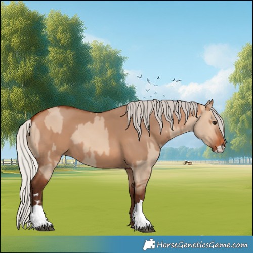 Horse Color:Silver Bay Dun  and Silver Bay Dun 