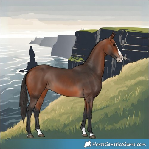 Horse Color:Bay Splash Frame Rabicano 