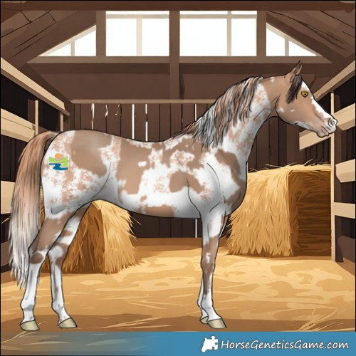 Horse Color:Amber Champagne  and Gold Champagne Sabino 