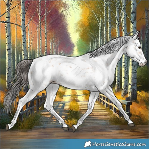 Horse Color:Bay Sabino 