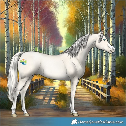 Horse Color:Gold Cream Champagne Pearl 