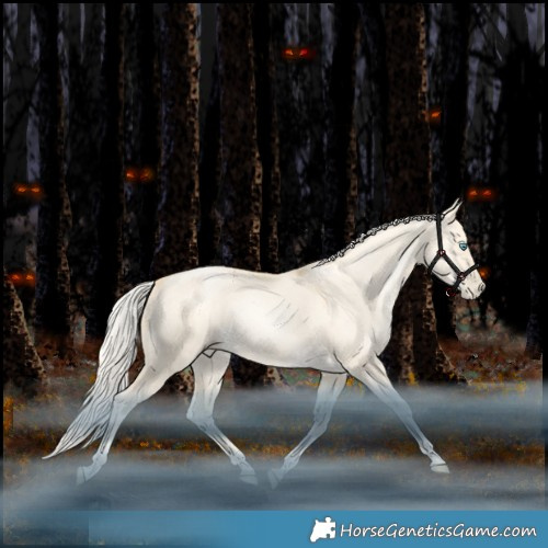 Horse Color:Silver Sable Champagne Snowdrop Pearl Dun Mushroom Tobiano Rabicano 