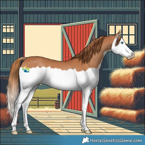 Horse Color:Chestnut Splash