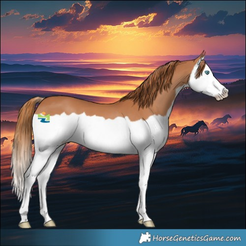 Horse Color:Chestnut Splash