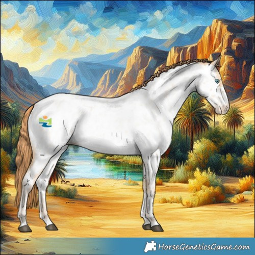 Horse Color:Smoky Grullo Roan Snowdrop Appaloosa Rabicano 