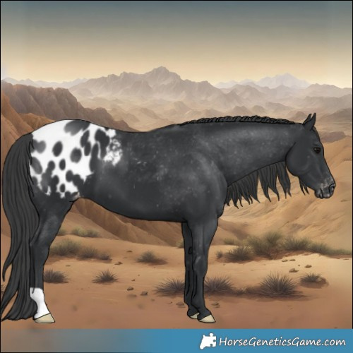 Horse Color:Black Blanket