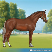 Horse Color:Chestnut 