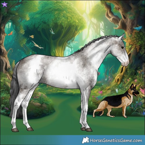 Horse Color:White Spotted Grullo Rabicano  and White Spotted Grullo Rabicano 