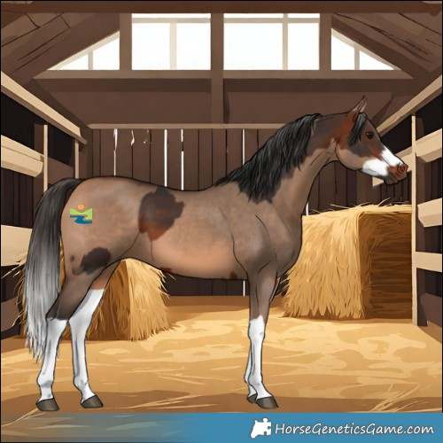 Horse Color:Bay  and Bay Dun Splash 