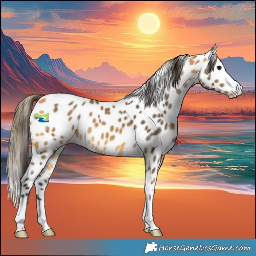 Horse Color:Buckskin Leopard 