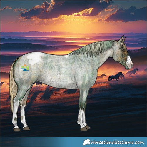 Horse Color:Plaid  White Spotted Chocolate Palomino Ice Roan Dun Appaloosa 