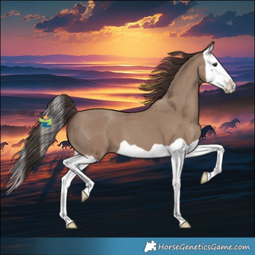 Horse Color:Classic Champagne Splash 