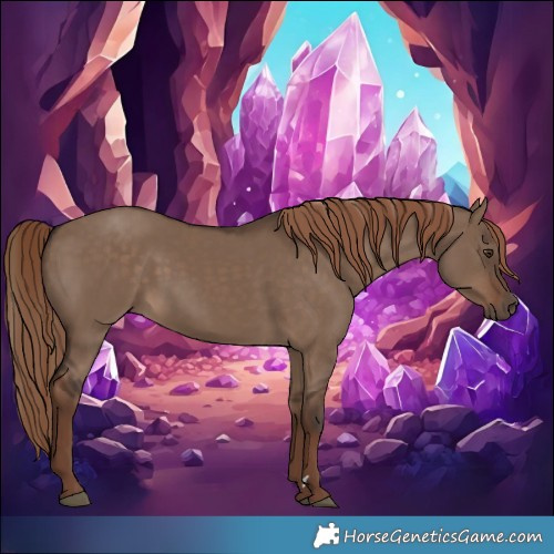 Horse Color:Liver Red Dun Rabicano 