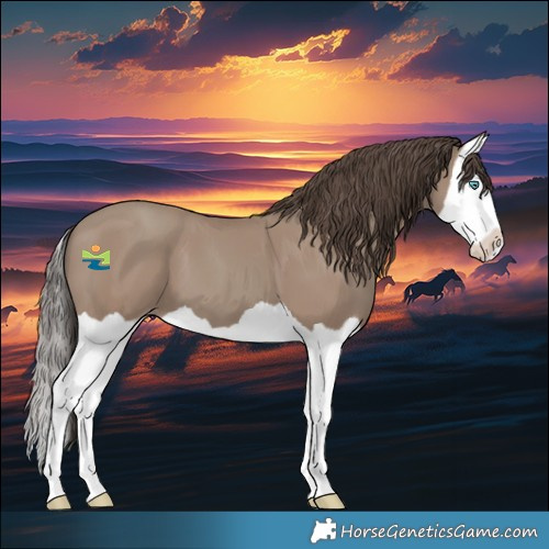 Horse Color:Classic Champagne Splash