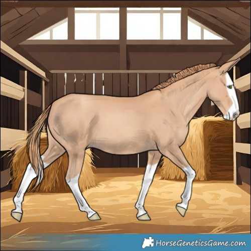 Horse Color:Gold Champagne Splash 