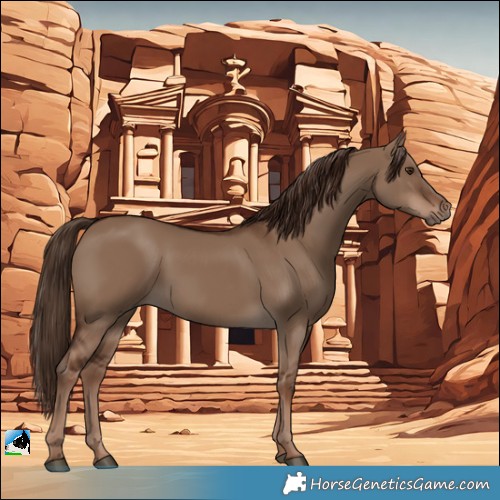 Horse Color:Liver Red Dun 
