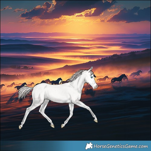 Horse Color:Perlino Splash 