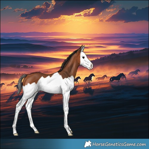 Horse Color:Bay Splash 
