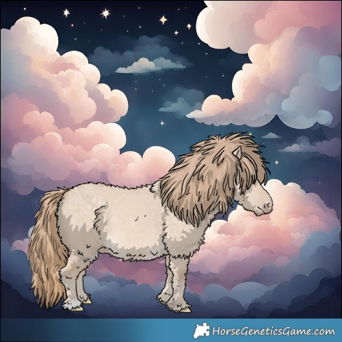 Horse Color:Perlino Dun 