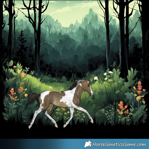 Horse Color:Buckskin Dun Tobiano Rabicano 