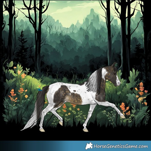 Horse Color:Buckskin Tobiano 